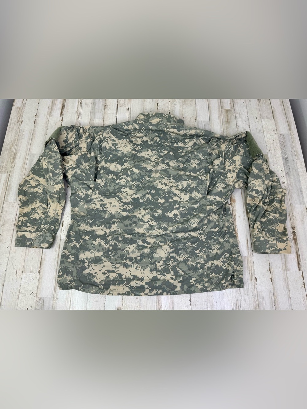 US Army Combat Jacket Adult Large Cargo Military Pockets Camo - Picture 10 of 12
